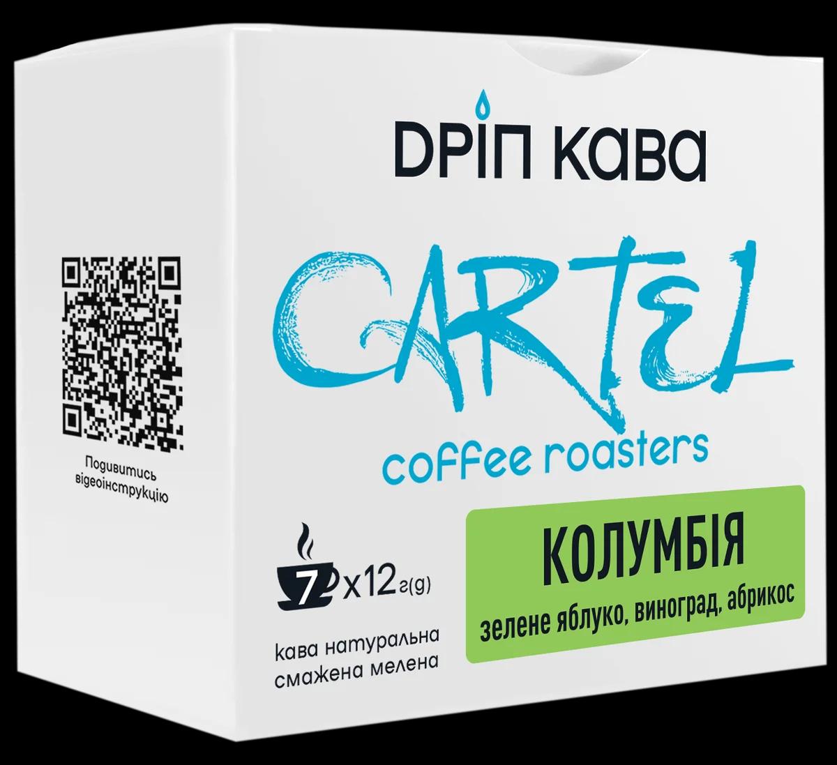 ДРІПИ CARTEL COLOMBIA 7 ШТ
